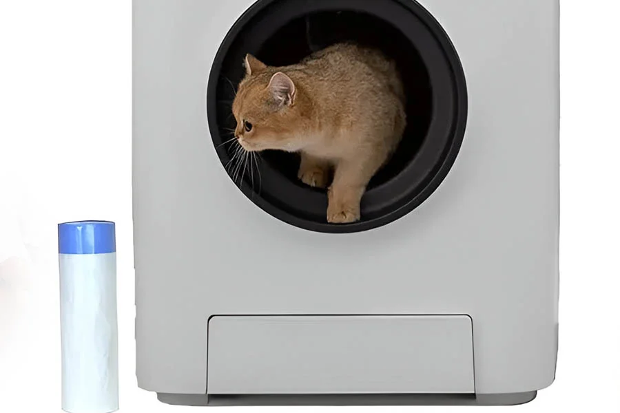 easy clean cat litter box