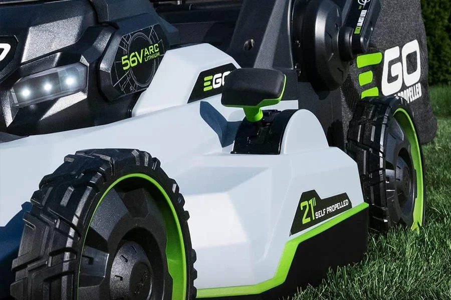 small electric push mower