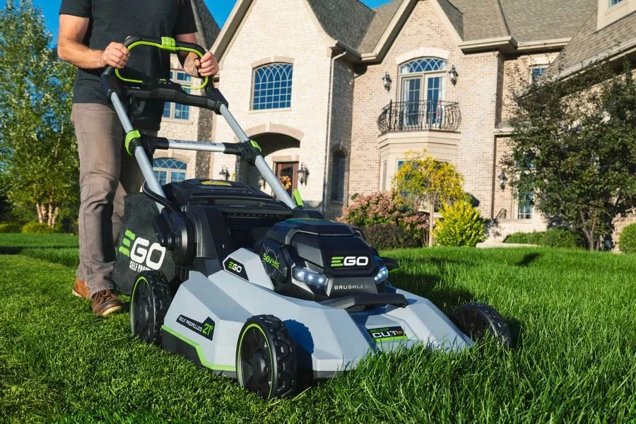 top rated battery lawn mower