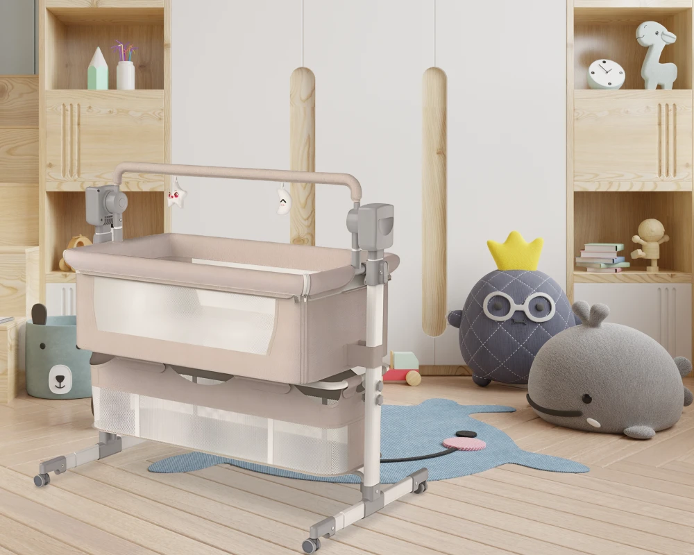 automatic bassinet rocker