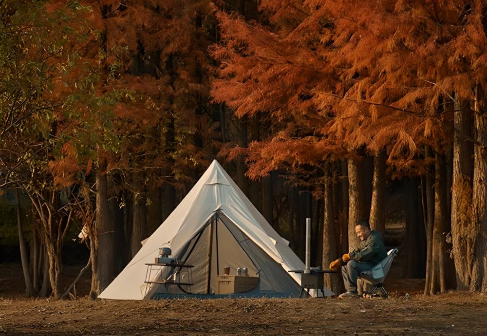 where to use a pyramid tent